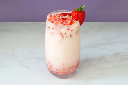 STRAWBERRY MILK TEA LARGE