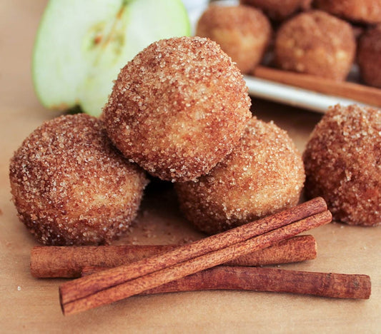 Apple and Cinnamon Doughnut